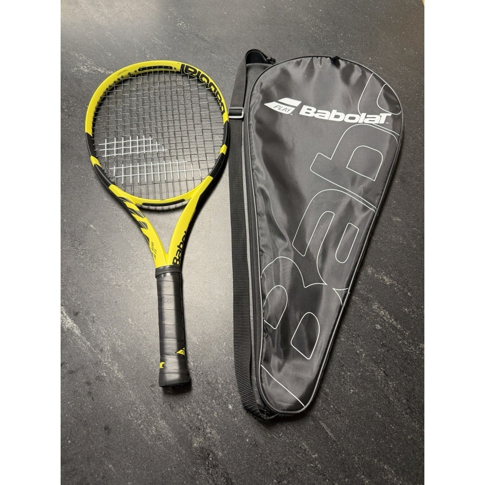 Babolat Pure Aero JR 25 Tennis Racquet 4 1/8 Grip Youth Junior w/ Cover